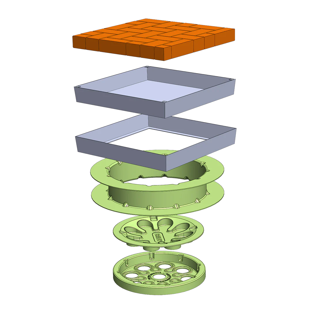 Underground Tank Paving Lid Assembly
